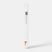 Cooler Weihnachtsmann iPhone Hülle (Linke Seite)