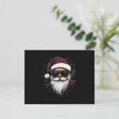 Cooler Weihnachtsmann mit Sonnenbrille Weihnachten (Stehend Vorderseite)