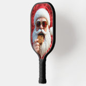 Cooler Weihnachtsmann Pickleball Schläger (Links)