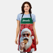 Cooler Weihnachtsmann Schürze (Getragen)