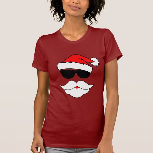 Cooler Weihnachtsmann T-Shirt (Vorderseite)