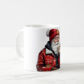 Cooler Weihnachtstrinker Weihnachten Kaffeetasse (Vorderseite Links)