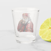 Cooler Weihnachtstrinker Weihnachten Schnapsglas (Rückseite)