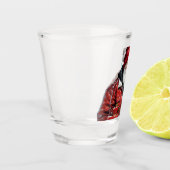 Cooler Weihnachtstrinker Weihnachten Schnapsglas (Links)