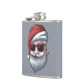 Cooler Weihnachtsurlaub Erwachsene Strumpf Stuffe Flachmann (Links)