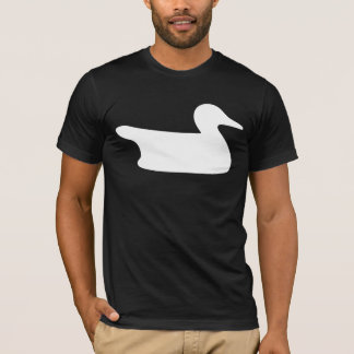 Cooler weißer Enten-Lockvogel T-Shirt