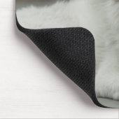 cooler weißer tibetanischer Mastiff Mousepad (Ecke)