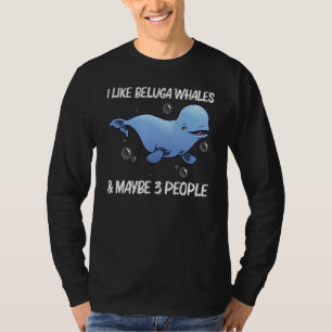 Cooler Weißwal Für Männer Frauen Orca Wale Retten T-Shirt
