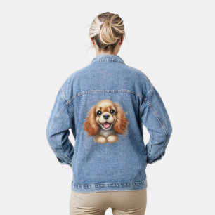 Cooler Welpe Jeansjacke