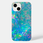 Cooler Wertvoller Opal Stone Texture SN1 Case-Mate iPhone Hülle (Rückseite)