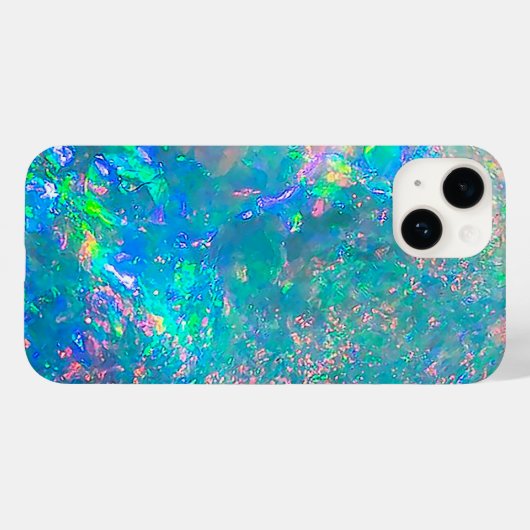 Cooler Wertvoller Opal Stone Texture SN1 Case-Mate iPhone Hülle (Rückseite (Horizontal))