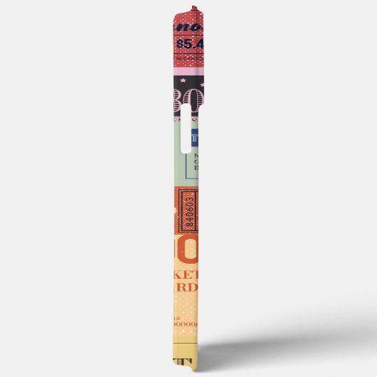 Cooler Western Alte Cenima Eintrittskarten Rustika Case-Mate iPhone Hülle (Rückseite / Rechts)