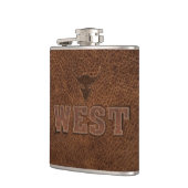 Cooler Western - Anpassen Flachmann (Links)