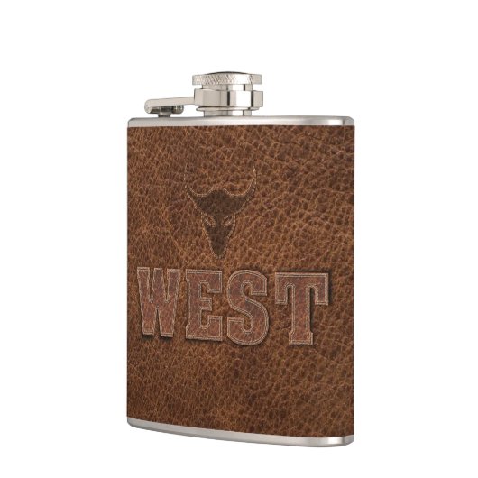 Cooler Western - Anpassen Flachmann (Links)