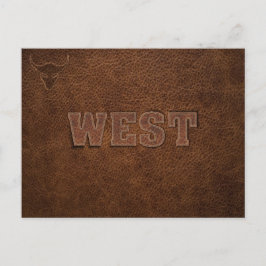Cooler Western - Anpassen Postkarte