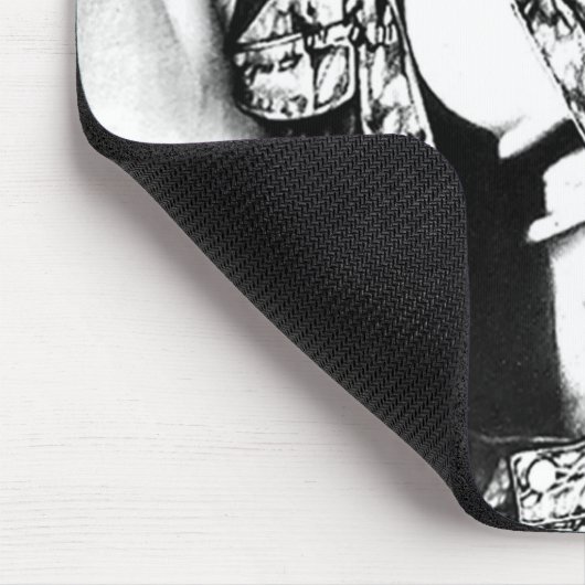 Cooler Western Cowboy Mascula Mousepad (Ecke)