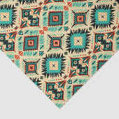 Cooler Western liebt Muster Tissue Paper Seidenpapier (Ausschnitt)