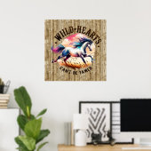Cooler Western Poster (Heimbüro)