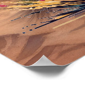 Cooler Western Poster (Ecke)