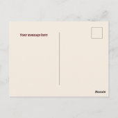 Cooler Western Postkarte (Rückseite)