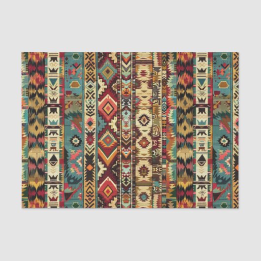 Cooler Western Seidenpapier (Vorderseite)