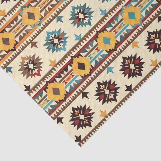 Cooler Western Seidenpapier (Ausschnitt)