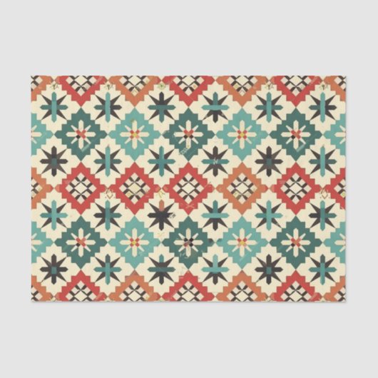 Cooler Western Seidenpapier (Vorderseite)