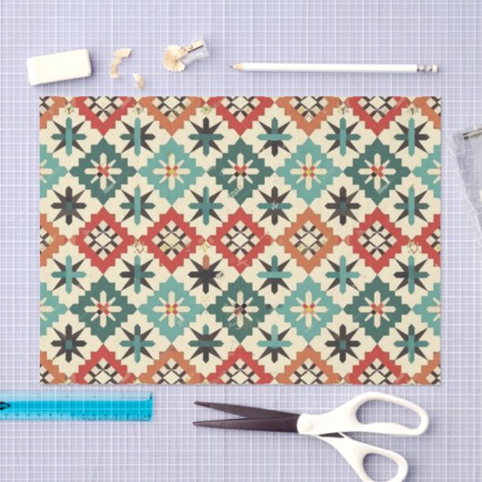 Cooler Western Seidenpapier (Handwerk)