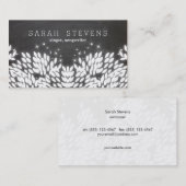 Cooler Whimsical Sänger, Songwriter Visitenkarte (Vorne/Hinten)