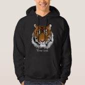 Cooler Wild-Tier-Tiger Hoodie (Vorderseite)