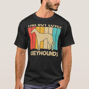 Cooler Windhund für Jungen Kinder Nachmittagskind T-Shirt