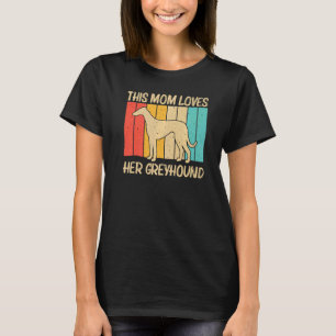 Cooler Windhund für Mama Frauen Sighthound Haustie T-Shirt