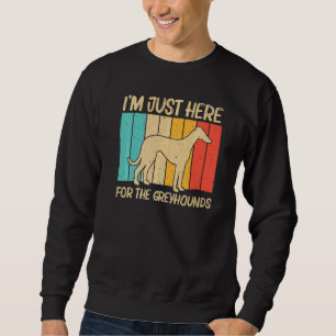 Cooler Windhund für Männer Frauen Leuchtturm Haust Sweatshirt