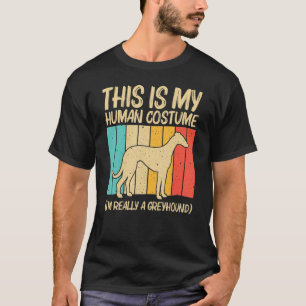 Cooler Windhund für Männer Frauen Leuchtturm Haust T-Shirt