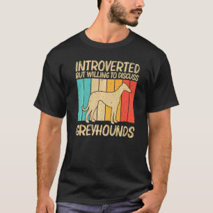 Cooler Windhund für Männer Frauen Leuchtturm Haust T-Shirt