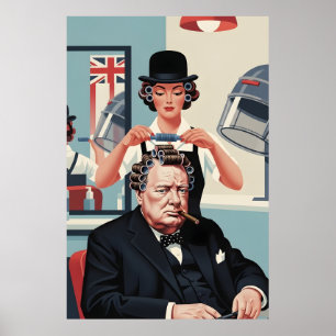 Cooler Winston Churchill Poster