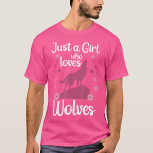 Cooler Wolf für Howling Wolf Lover Tierwolfen T-Shirt