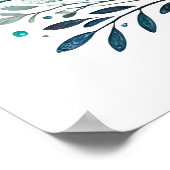 Cooler Wolf liebt Tier Poster (Ecke)