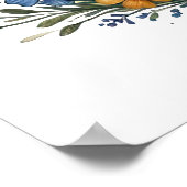 Cooler Wolf liebt Tier Poster (Ecke)