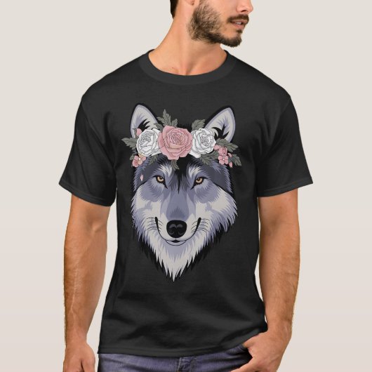 Cooler Wolf Wolf Rudel Wolf T-Shirt (Vorderseite)