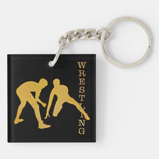 Cooler Wrestling-Schlüsselanhänger oder IHRE Schlüsselanhänger (Rückseite)