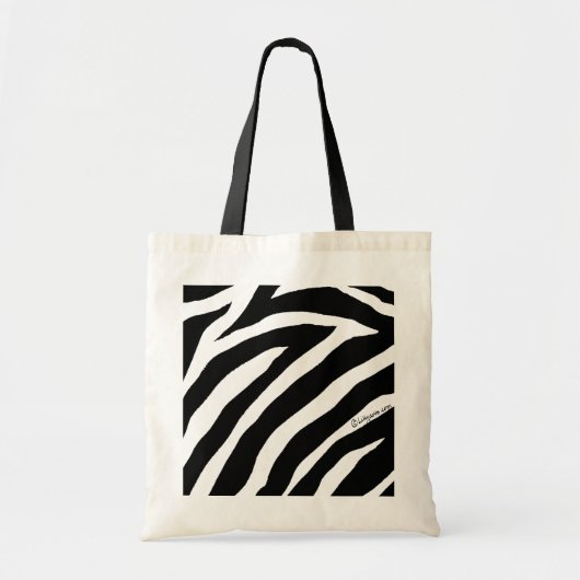 Cooler Zebra Stripes Taschen-Taschen-Tasche Tragetasche (Vorne)