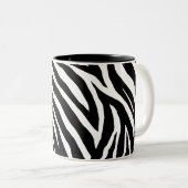 Cooler Zebra Stripes Tasse (VorderseiteRechts)