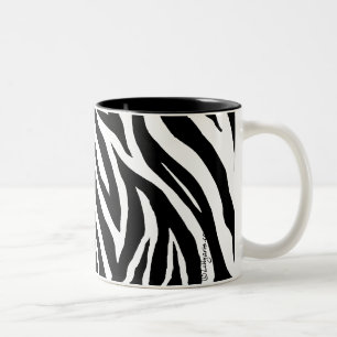 Cooler Zebra Stripes Tasse