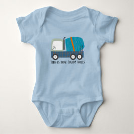 cooler Zementwagen Daddy Baby Strampler