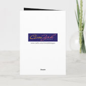 Cooler Zuckerschädel mit individuellem Alter zum G Karte (Rückseite)