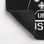 Cooler zukünftiger Mann für Männer Jungen wird zum Mousepad (Ecke)