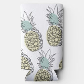 Coolere Ananas Selters Dosenkühler (Rückseite)