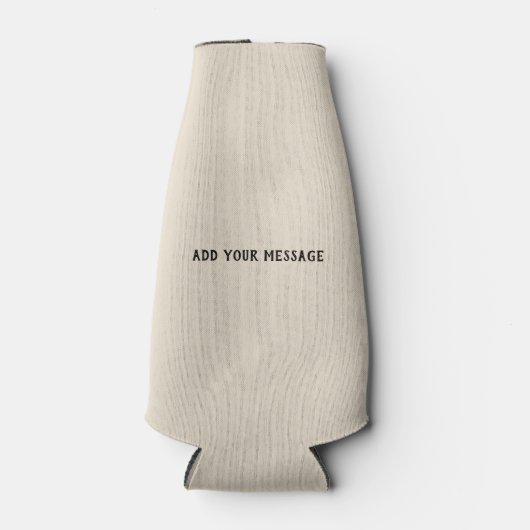 Coolere, farblich isolierte Flasche Flaschenkühler (Vorderseite)