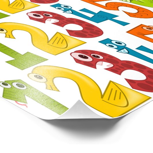 Coolere Funny Math Equations Fotodruck (Ecke)